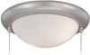 Vaxcel Lighting LK51214 BN Two Light Energy Efficient Ceiling Fan Light Kit in Brushed Nickel Finish