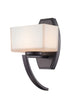 Z-Lite Lighting 614-1SBRZ Cardine Collection One Light Wall Sconce in Bronze Finish
