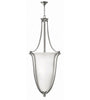Hinkley Lighting 4668 BN Bolla Collection Eight Light Hanging Pendant in Brushed Nickel Finish