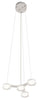 Elan by Kichler Lighting 83017 Neron Collection LED Hanging Pendant Chandelier in White Finish