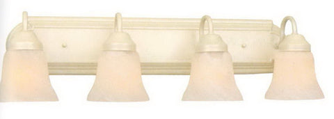 Leadco Lighting 3464PM Four Light Bath Vanity Wall Mount in Pearl Mist Finish - Quality Discount Lighting