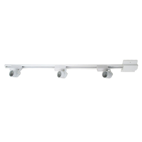 Designers Fountain Lighting TH131LV-06-3 Three Light Low Voltage Track Kit in White Finish - Quality Discount Lighting