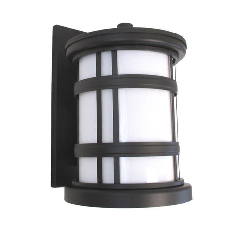 Oxygen Lighting 2-700-295 Stratford Collection One Light Energy Efficient Fluorescent Outdoor Exterior Wall Lantern in Old World Bronze Finish