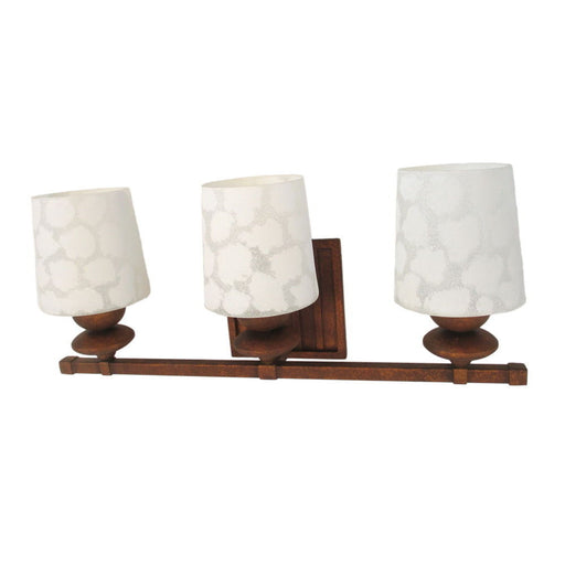Kalco Lighting B6683VC Beverly Collection Three Light Bath Vanity Wall Sconce in Volcanic Copper Finish - Quality Discount Lighting