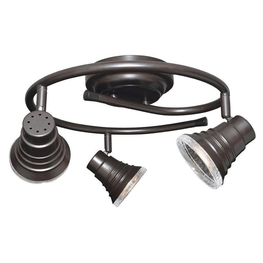 Rainbow Lighting 326628 Three Light Integrated LED Ceiling Track Fixture in Oil Rubbed Bronze Finish