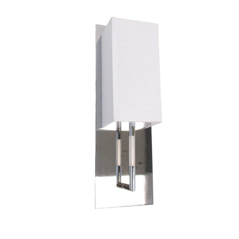 Oxygen Lighting 2-598-14 One Light Epoch Collection Fluorescent Wall Sconce in Polished Chrome Finish