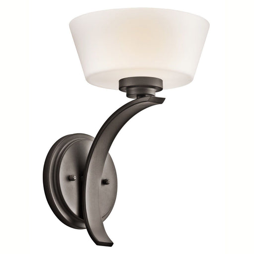 Aztec 37951 by Kichler Lighting Rise Collection One Light Wall Sconce in Olde Bronze Finish