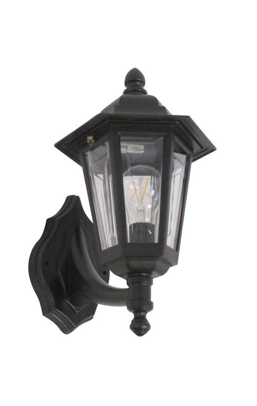 Adjustapost APX-C56SC-BK One Light Exterior Outdoor Wall Lantern in Black Finish