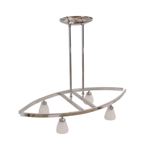 Access Lighting 63840 CH OPL Sydney Collection Adjustable Contemporary Pendant 4 Light in Chrome Finish