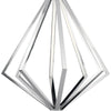 Elan by Kichler Lighting 84088 Everest Collection LED Hanging Pendant Chandelier in Polished Chrome Finish