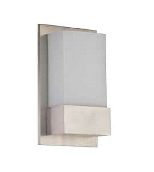 Oxygen Lighting 2-5114-24 Perseus Collection Energy Efficient ADA Wall Sconce in Satin Nickel Finish