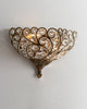 Elizabethan Model #9QFKL Two Light Wall Sconce in Spanish Bronze Finish