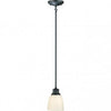 Nuvo Lighting 60-2785 Bella Collection One Light Hanging Mini Pendant in Aged Bronze Finish