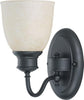 Nuvo Lighting 60-2796 Bella Collection One Light Wall Sconce in Aged Bronze Finish