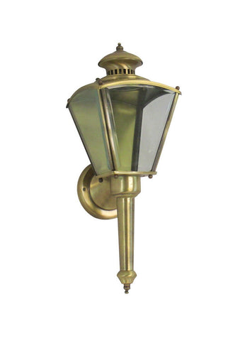 Rainbow EVER 3003 AB One Light Exterior Wall Lantern in Antique Brass Finish