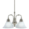 Aztec by Kichler Lighting 34252 Three Light Hanging Pendant Chandelier in Antique Pewter Finish
