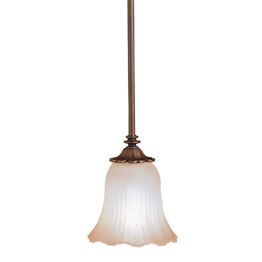 Aztec 34927 by Kichler Lighting Golden Iridescence Collection One Light Hanging Mini Pendant in Oiled Bronze Finish