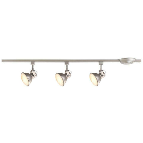 CE 38636 Three Light LED Restoration Directional Linear Ceiling or Wall Fixture in Brushed Steel Finish