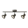 CE 38667 Three Light LED Restoration Directional Linear Ceiling or Wall Fixture in Antique Bronze Finish