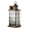 Aztec 39346 By Kichler Lighting One Light Outdoor Wall Lantern in Distressed Solid Brass Finish