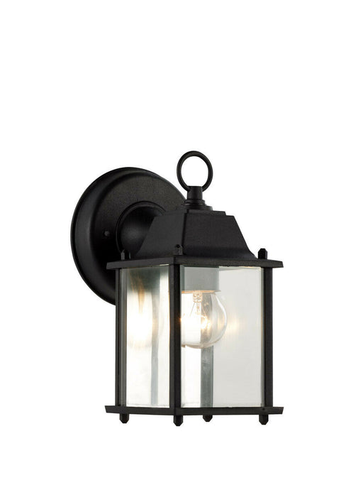 Trans Globe Lighting 40455 BK Two Pack One Light Outdoor Wall Lantern in Black Finish