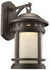 Trans Globe Lighting PL-40371RT-LED One Light Outdoor Wall Mount Lantern in Bronze Rust Finish