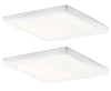 Black Friday Special 2 Pack of 7inch or 11inch LED square flush mounts in White