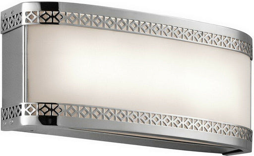 Kichler Lighting 45851CHLED Contessa Collection 2 Light LED Bath Vanity Wall Mount in Polished Chrome Finish