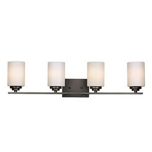Trans Globe Lighting ES-470524-ROB-LED Four Light Bath Wall in Rubbed Oil Bronze Finish