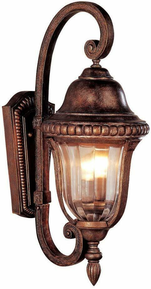 Trans Globe Lighting 4922 ABZ-251409 Two Light Exterior Outdoor Wall Mount Lantern in Antique Bronze Finish