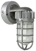 Grand VTL-955-5000 LED Rugged Vapor Proof Industrial Grade Outdoor Wet Location Rated Wall Lantern in Metallic Silver Finish
