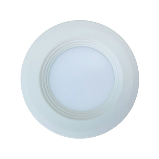Utilitech 754248 Four Inch Integrated Remodel LED Recessed Light Kit in White Finish - 4 Pak