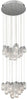 Elan by Kichler Lighting 83095 Zanne Collection Thirty Light Hanging Pendant Chandelier in Polished Chrome Finish