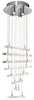 Elan by Kichler Lighting 83105 Trappa Collection Twenty Light Hanging Pendant Chandelier in Polished Chrome Finish