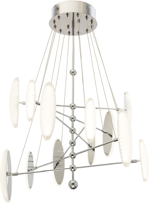 Elan by Kichler Lighting 83327 Cellulare Collection LED Hanging Pendant Chandelier in Polished Chrome Finish