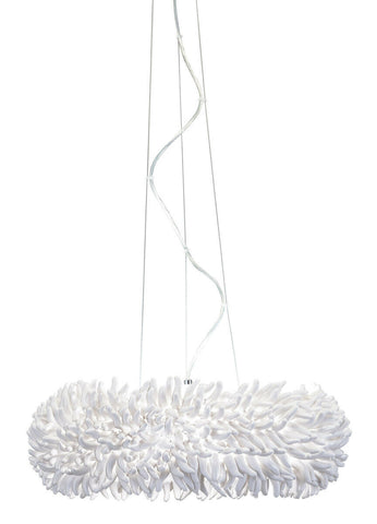 Elan by Kichler Lighting 83463 Anemone Collection LED Hanging Pendant Chandelier in Polished Chrome Finish