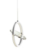 Elan by Kichler Lighting 83572 Oliv Collection LED Hanging Oval Pendant in Polished Chrome Finish