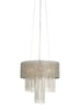 Elan by Kichler Lighting 83578 Elauna Collection Six Light Hanging Pendant Chandelier in Brushed Nickel Finish