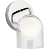 Kichler Lighting 84057 Beryl Collection One Light Wall Sconce in Polished Chrome Finish