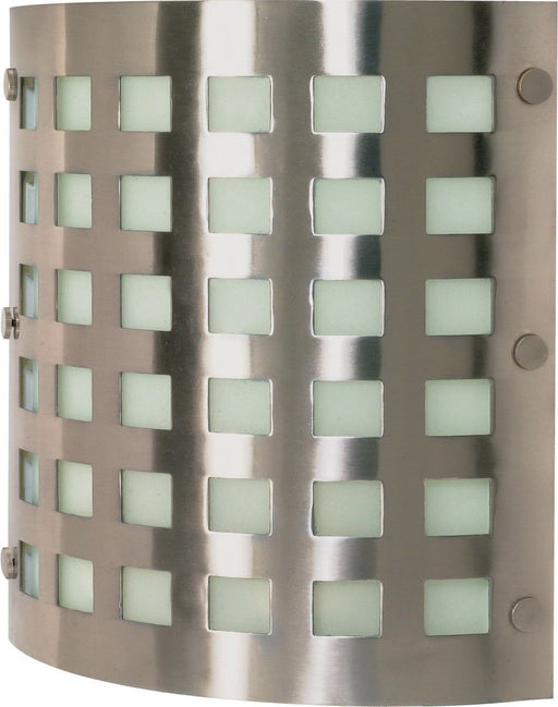 Nuvo Lighting 60-940 Two Light Energy Star Rated GU24 Fluorescent Wall Sconce in Brushed Nickel Finish