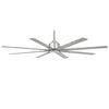 Minka Aire SPECIAL ORDER F896-65-BNW Xtreme H2O Collection 65" Ceiling Fan in Brushed Nickel Finish