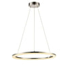 Trans Globe Lighting 1002820842 Monteaux Collection LED Hanging Pendant Chandelier in Brushed Nickel Finish