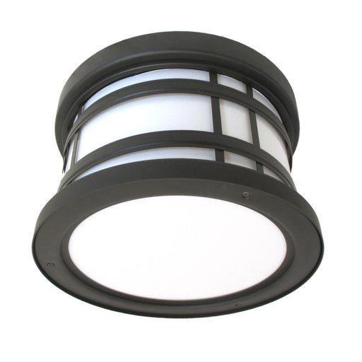 Oxygen Lighting 2-703-295 Stratford Collection Two Light Energy Efficient Fluorescent Outdoor Exterior Ceiling Mount in Old World Bronze Finish - Discount Lighting Fixtures