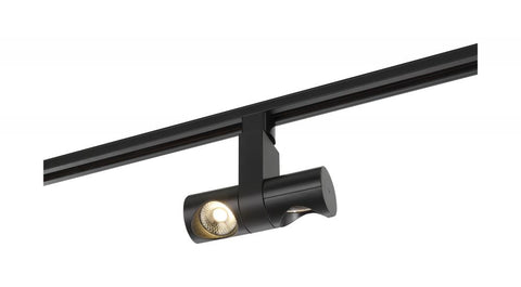 Pipe Dual Model #48 LED Track Head in Black or White Finish