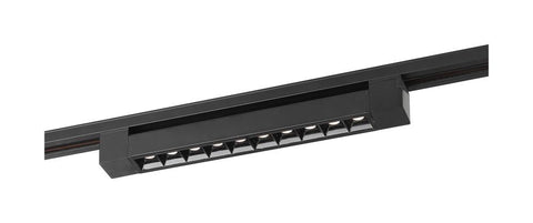 Linear Track Bar Model #500-1 LED One Foot Track Bar in Black or White Finish