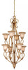 Vaxcel Lighting BE-CHU008 CA Berkeley Collection Eight Light Chandelier in Corinthian Patina Finish - Quality Discount Lighting