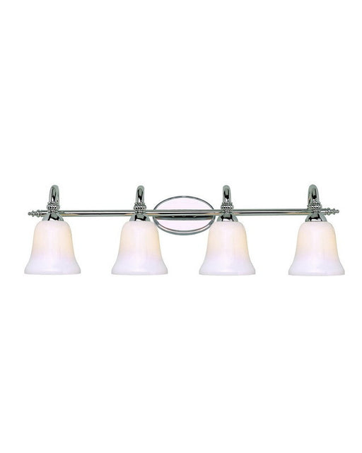 Trans Globe Lighting 2154 PC Four Light Bath Wall Fixture in Polished Chrome Finish - Quality Discount Lighting