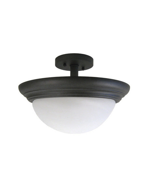 Kalco Lighting 1705 RB Two Light Semi Flush Ceiling Mount in Rembrant Finish - Quality Discount Lighting