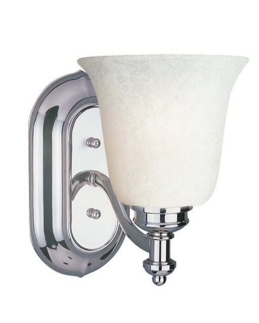 Z-Lite Lighting 301-1V-CH-WM6 One Light Wall Sconce in Polished Chrome Finish - Quality Discount Lighting