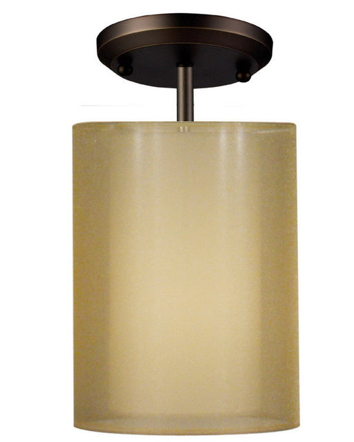 Z-Lite Lighting 144-6G-SF One Light Semi Flush Ceiling Mount in Antique Brass Finish - Quality Discount Lighting